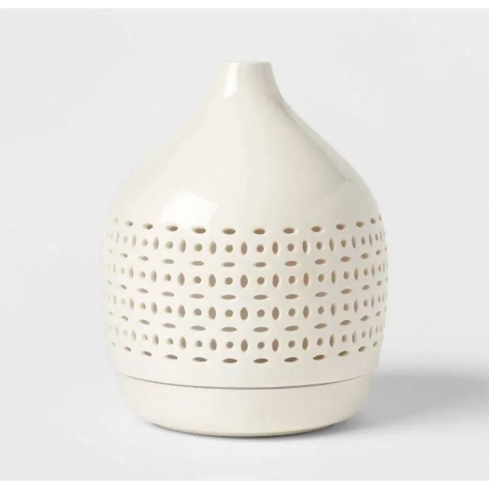 Opal House Ultrasonic Essential Oil Diffuser with 2 Modes & 6 Light Settings